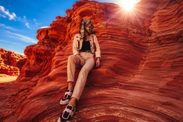 Colored Canyon Tour from Taba with Guide & Lunch