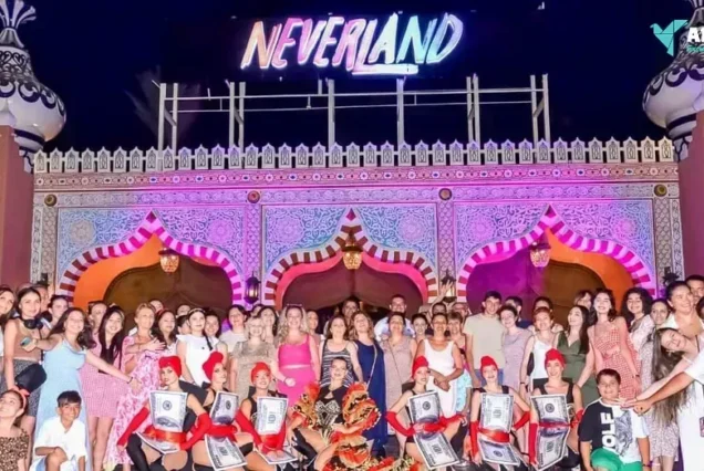 Neverland Show in Sharm El Sheikh.